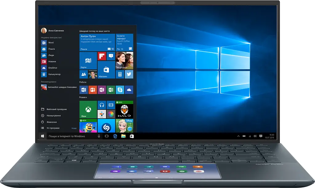 Ноутбук Asus ZenBook 14 UX435EG-A5038T (90NB0SI1-M01730) Pine Grey (90NB0SI1-M01730) - фото 2