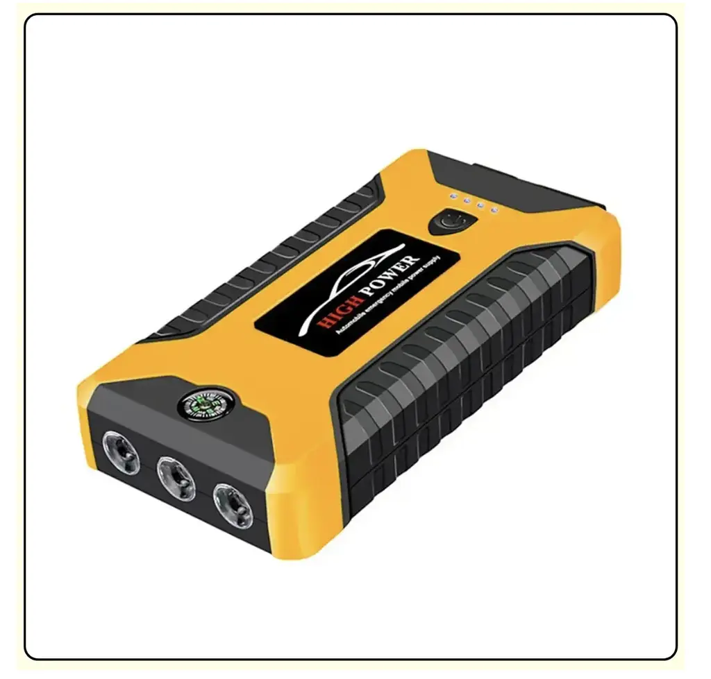 Пускозарядний пристрій для авто жовтий JUMPSTARTER JX27 99800 mAh ∙ Автомобільний пуско-зарядний пристрій JX27 Power Bank - фото 4