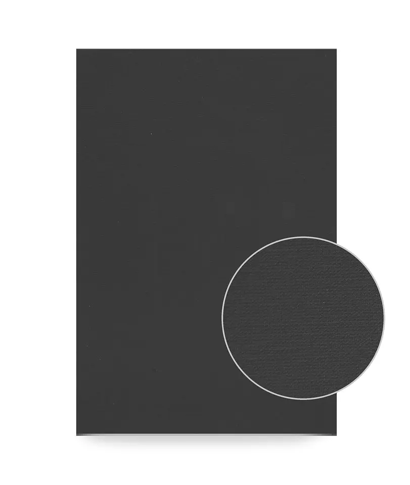 Полотно на картоні Rosa Studio 20×20 сm Black acrylic prime cotton - фото 2