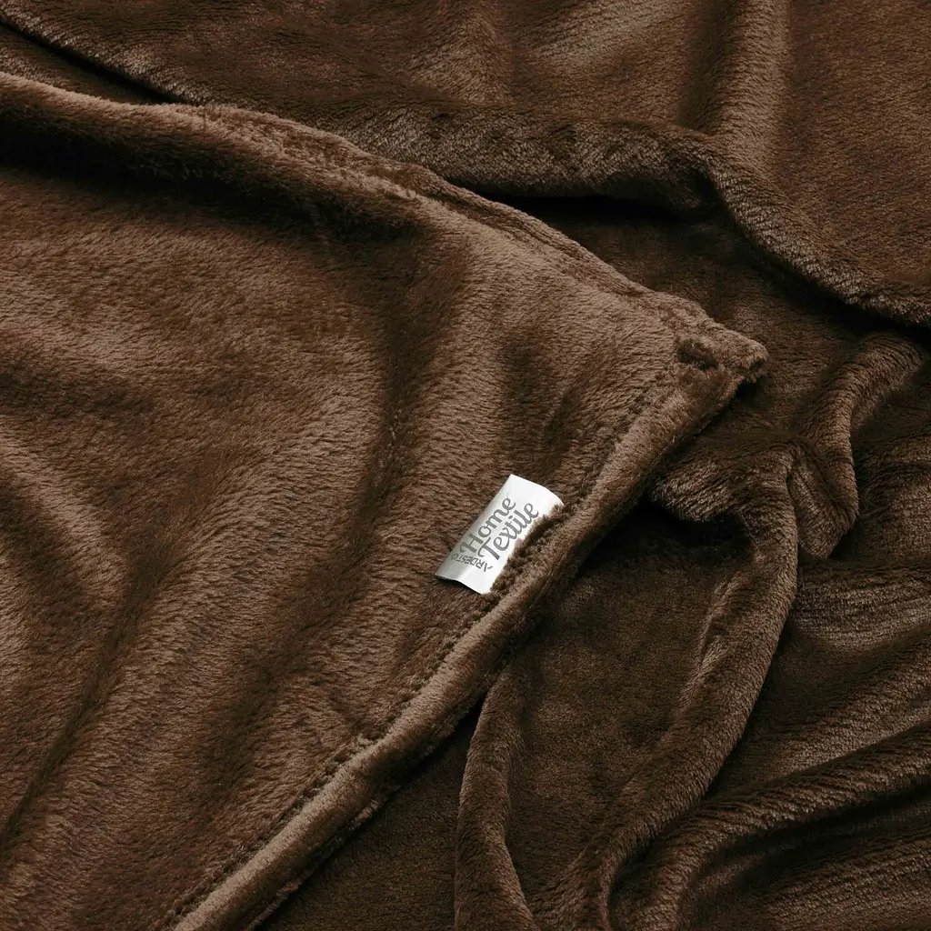 Плед Ardesto Flannel 200х220 см коричневий (ART0218SB) - фото 3