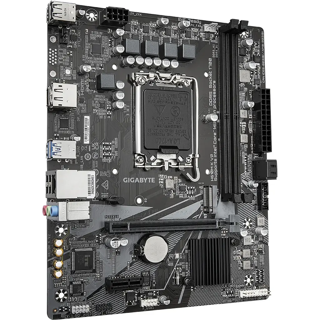 Материнська плата Gigabyte H610M K V2 [146948] - фото 2
