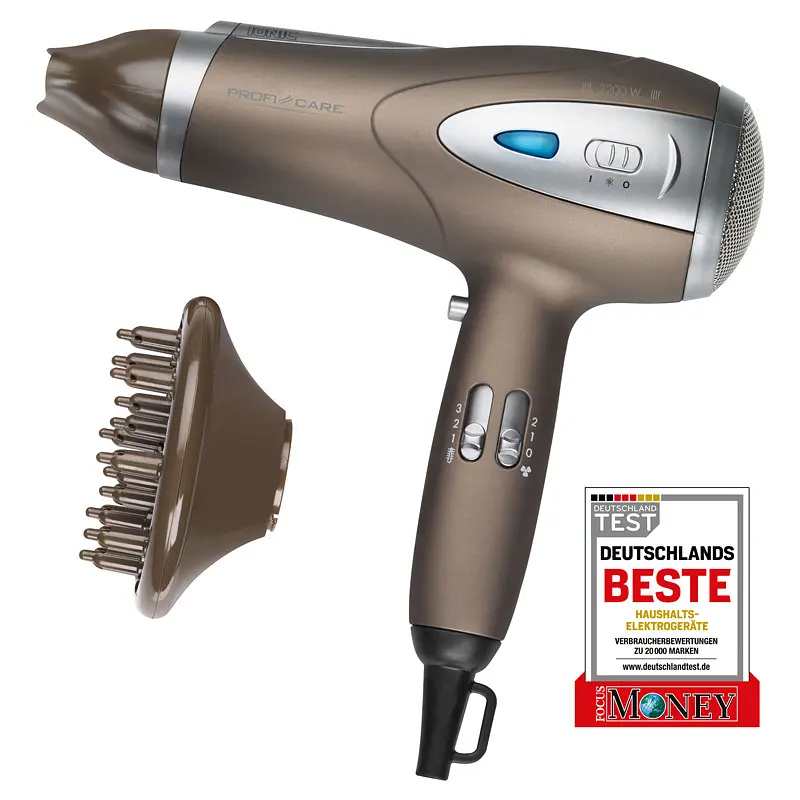 Фен Profi Care PC-HT 3047 Brown - фото 3
