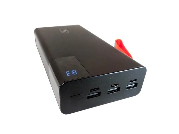 Внешний аккумулятор Sky Dolphin SP07 30000 mAh портативная зарядная батарея - фото 3