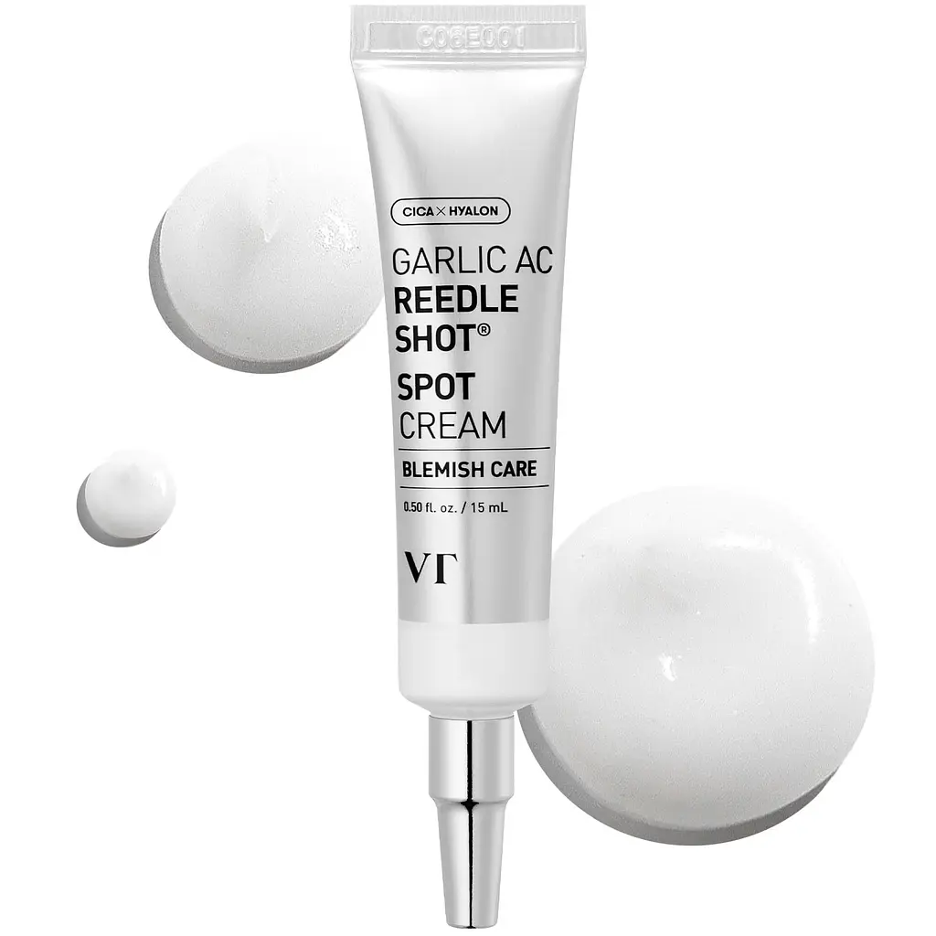 Точковий крем для проблемної шкіри VT Cosmetics Garlic Ac Reedle Shot Spot Cream 15 мл (VTC051) - фото 2