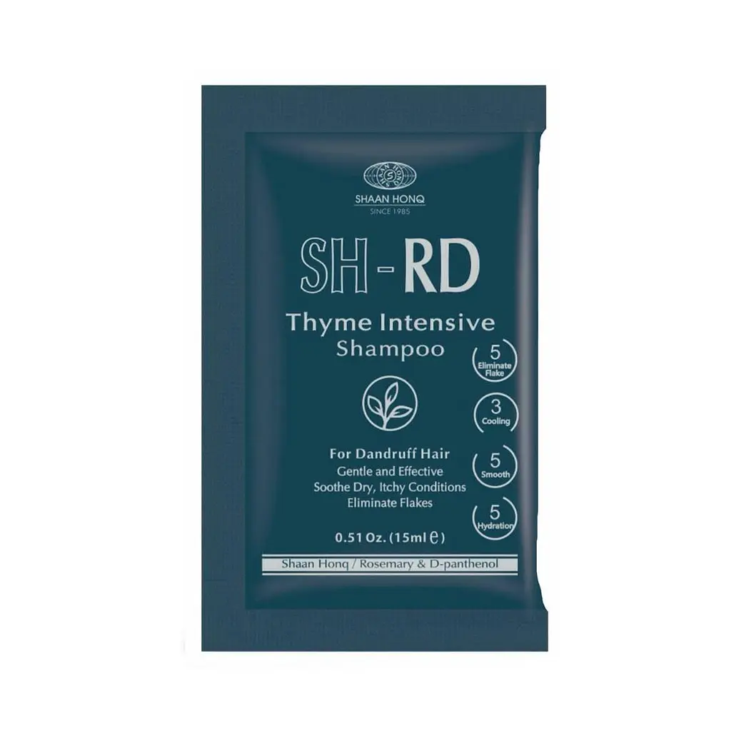 SH-RD Thyme Intensive Shampoo професійний інтенсивний шампунь проти лупи на основі олії чебрецю, 15 мл