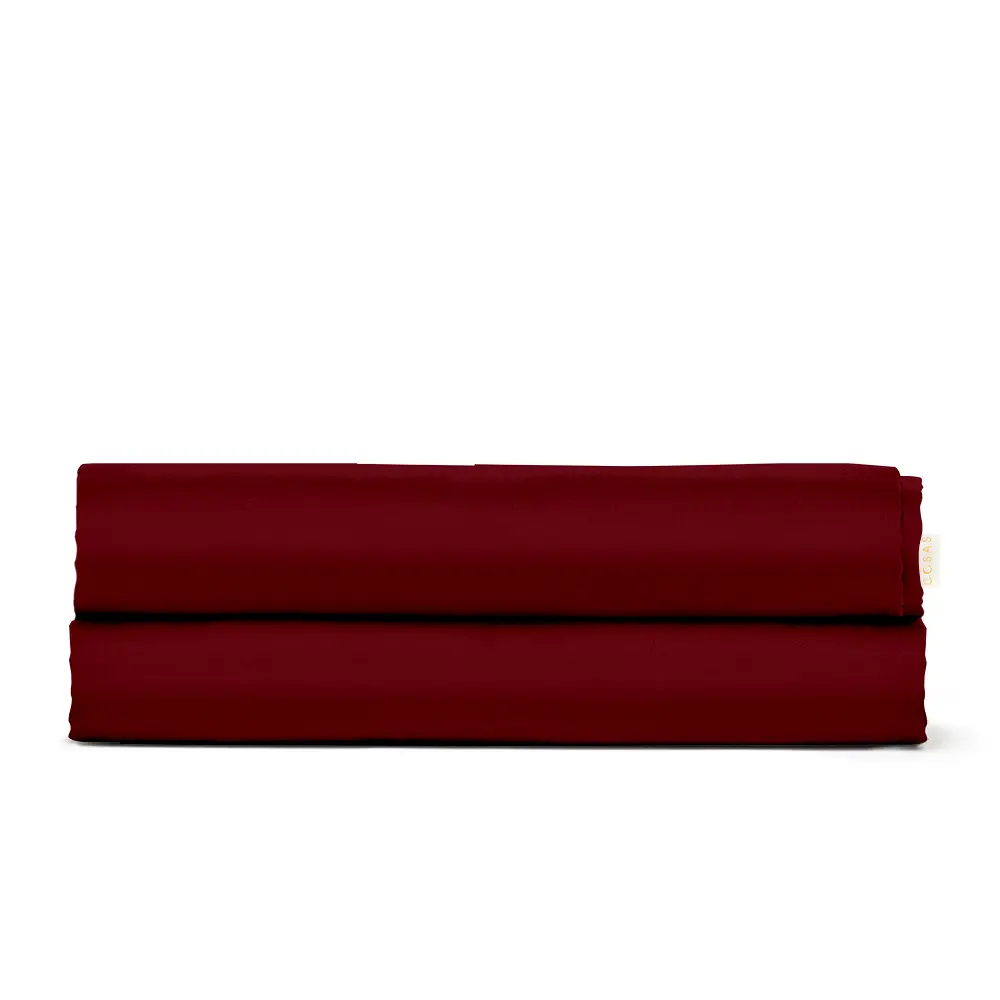 Комплект постільної білизни Cosas полуторний RUBY CS2 160 x 220 см (Ranfors_Bordo_Bordo_160) - фото 6