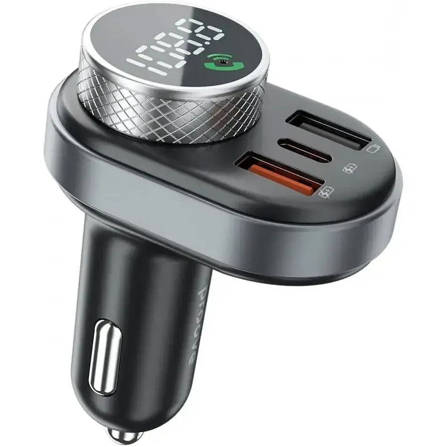 FM-трансмітер Proove FM Launcher Sound Link 30W Type-C+USB Black (FMSL30110001) [138404] - фото 3
