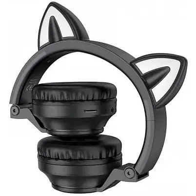 Навушники Borofone Cat Ear BT Headphones BO18 чорні 6974443384949 - фото 5