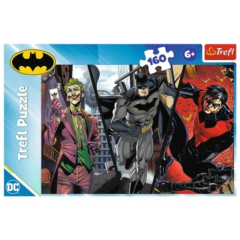 Пазл Trefl Batman Готовий до дії 160 елементів (5900511154252) - фото 3