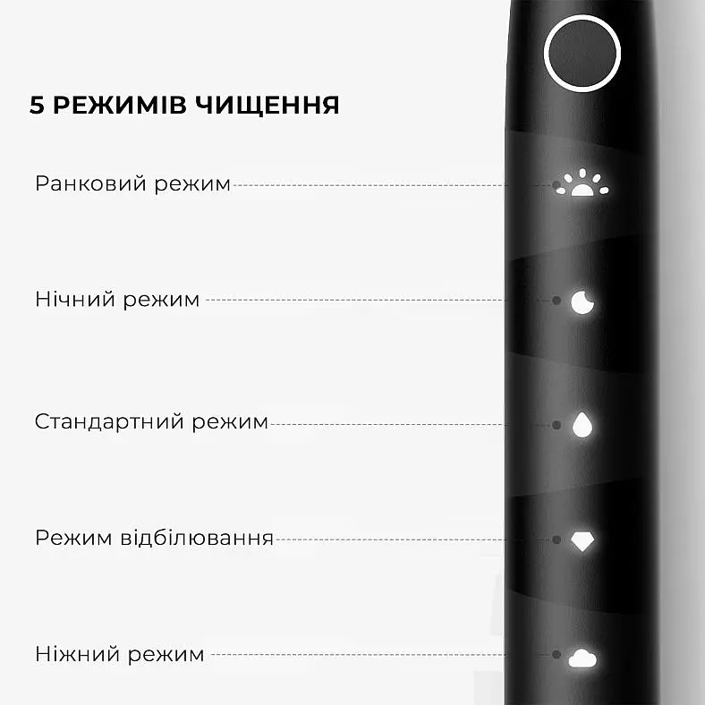 Умная зубная электрощетка Oclean Flow S Electric Toothbrush Green (6970810557336) - фото 6