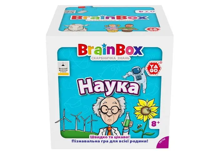Настольная игра YaGo BrainBox Наука (укр.) (BZZBRSC01UA) - фото 2