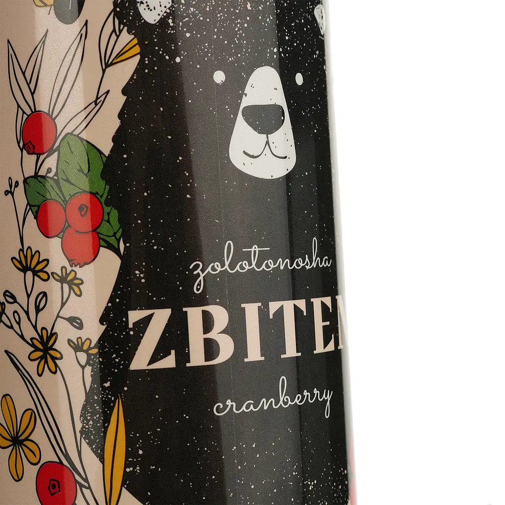 Напиток сброженный Збітєнь Золотоніський С яблоком и клюквой, 5%, 0,5 л (797385) - фото 3