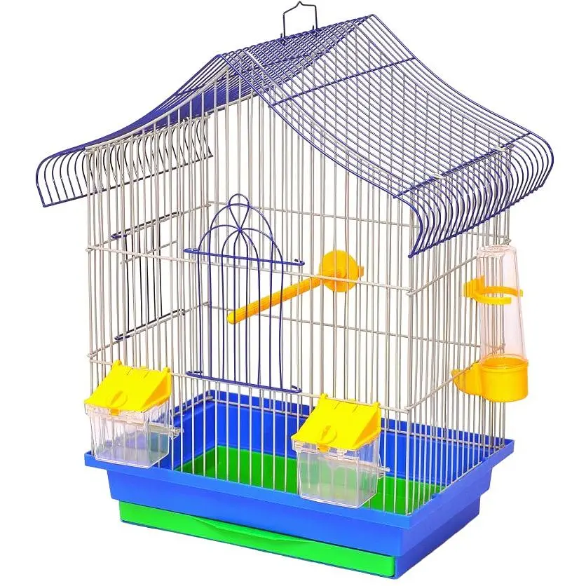 Клетка для птиц Лори Мини-1 33х23х45 см в ассортименте - фото 3