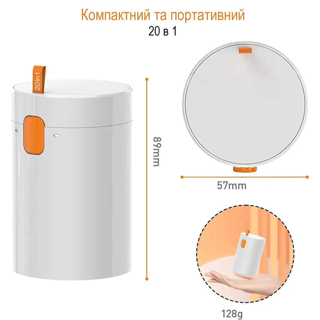 Універсальний чистячий набір XoKo Multifinctional Cleaning set 20 in 1 (XK-CS1000) - фото 3