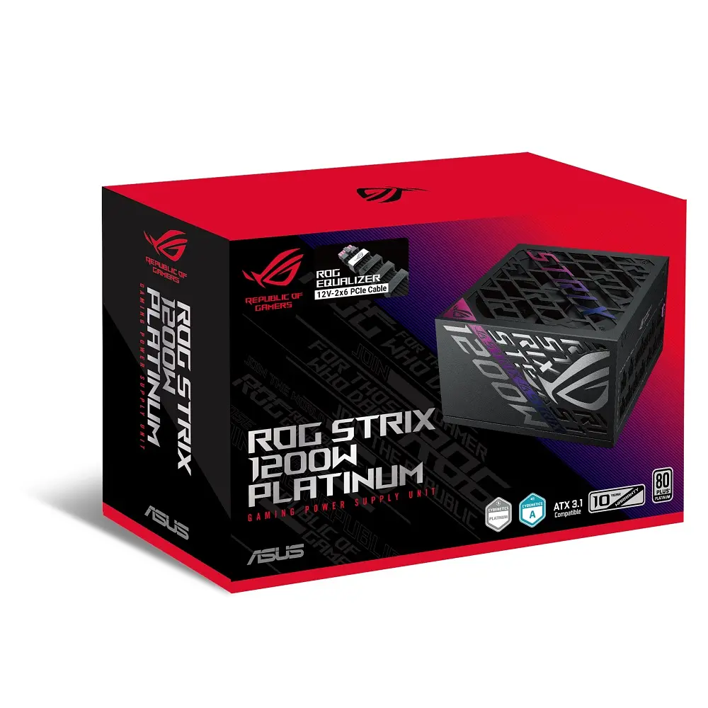 Блок живлення Asus ROG Strix 1200W Platinum ROG Equalizer (90YE00W6-B0NA00) - фото 10
