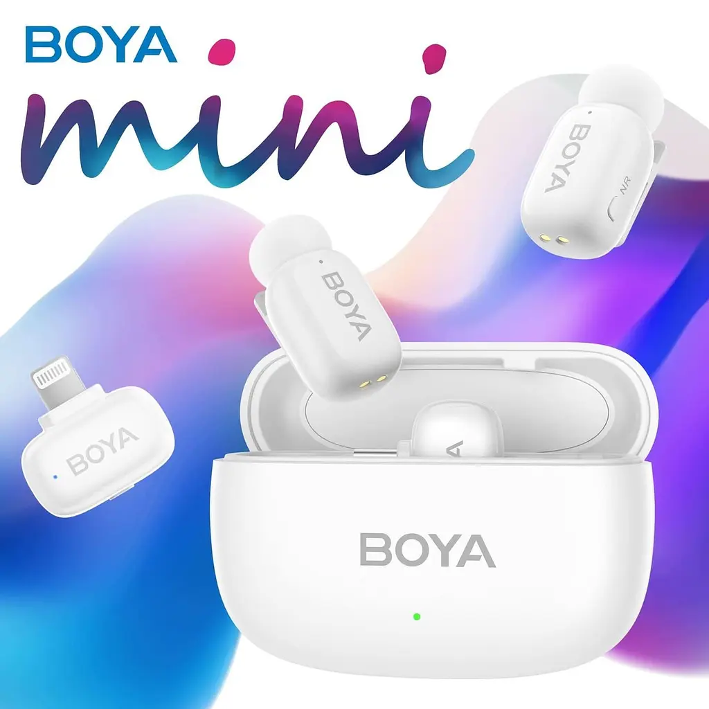 Мікрофон Boya mini-13 Type-C/Lightning White (mini-13) - фото 6