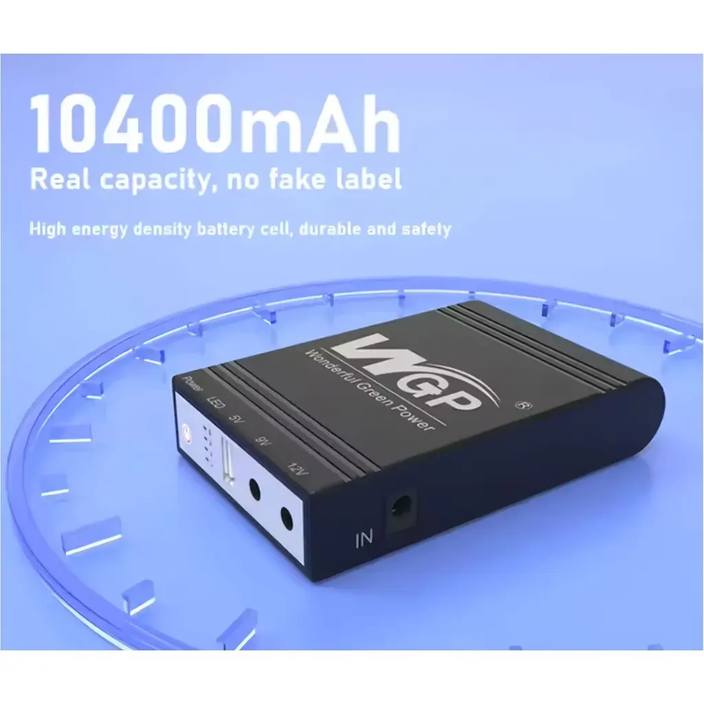 Источник бесперебойного питания (ИБП) для роутера WGP 103-5912 Black [110420] - фото 4