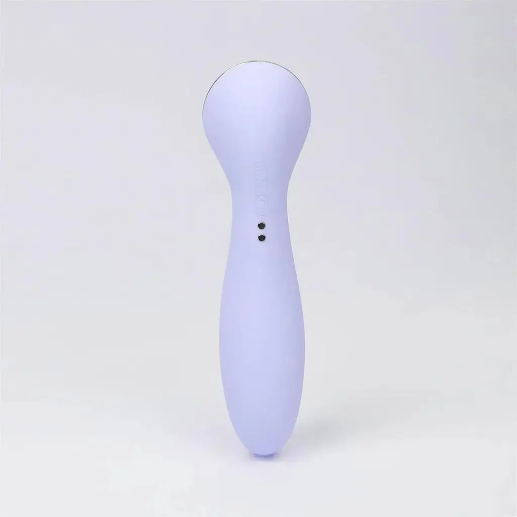 Вакуумный вибратор KisToy Polly Plus Purple с подогревом - фото 4