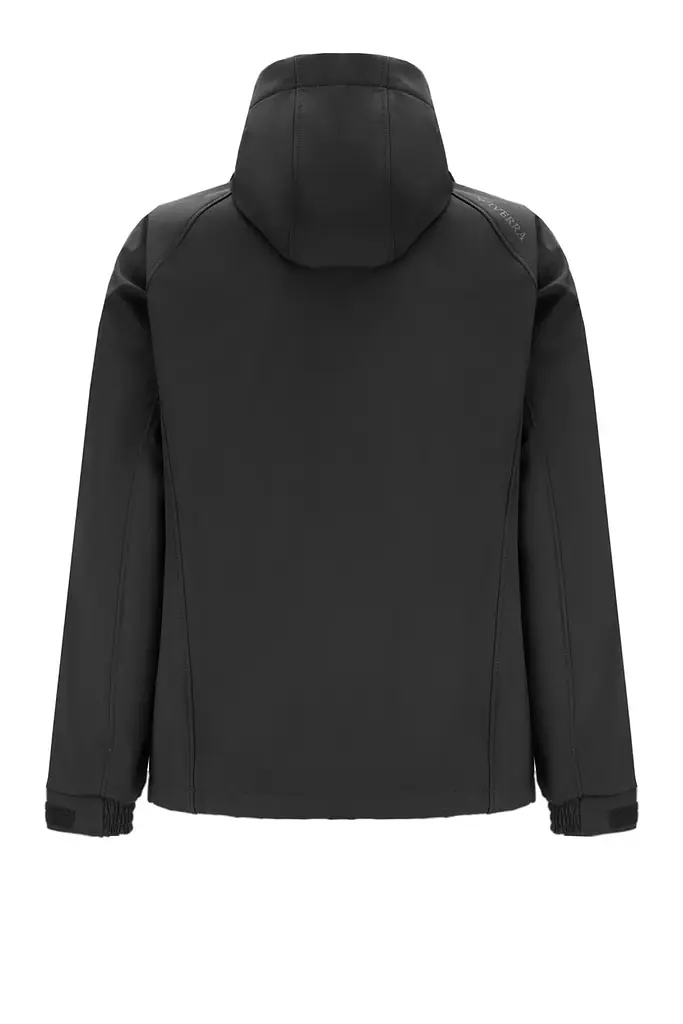Куртка Viverra Softshell Infinity Hoody Black L (1102-РБ-2239053) - фото 2