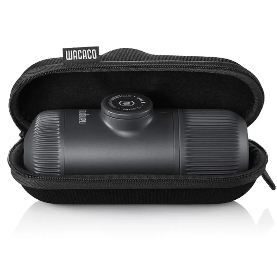 Еспресо-кавоварка Wacaco Nanopresso 18 бар 80 мл Чорно-сірий (2773034300) - фото 6