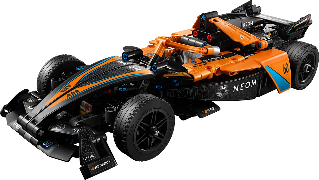 Конструктор LEGO Technic Автомобіль для перегонів NEOM McLaren Formula E 452 деталі (42169) - фото 2