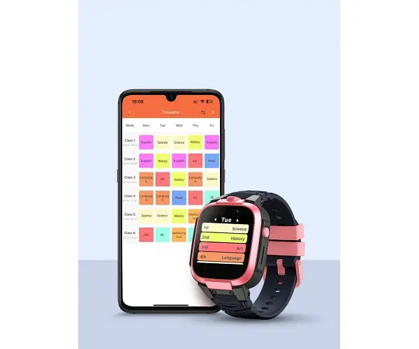 Дитячий годинник-телефон Xiaomi Mibro Watch Phone Z3 XPSWZ001 з сим картою і 4G чорно рожевий - фото 6