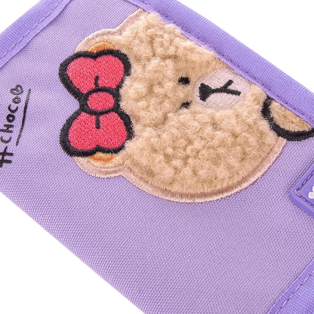 Гаманець YES W-1 Line Friends Pretty 12,7х8,5х1 см Бузковий (533379) - фото 6