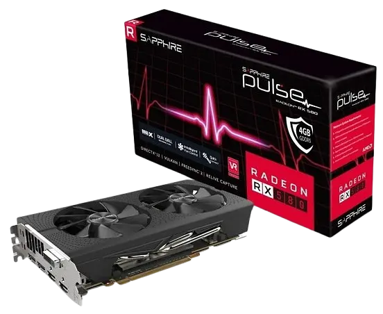 Відеокарта AMD Radeon RX 580 4GB Sapphire Pulse (11265-09) Б/В - фото 3