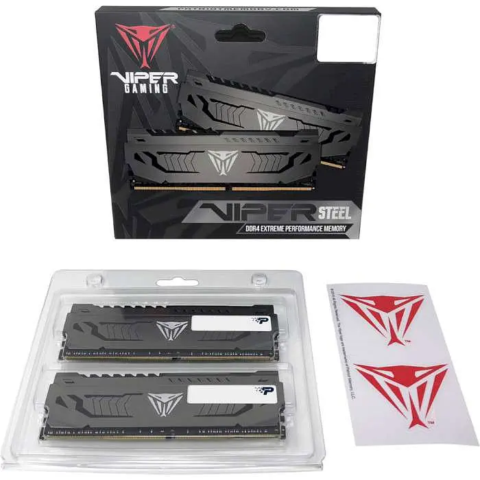 Модуль пам'яті Patriot DDR4 32GB (2x16)Patriot Viper Steel 3600MHz (PVS432G360C8K) Б/в - фото 3