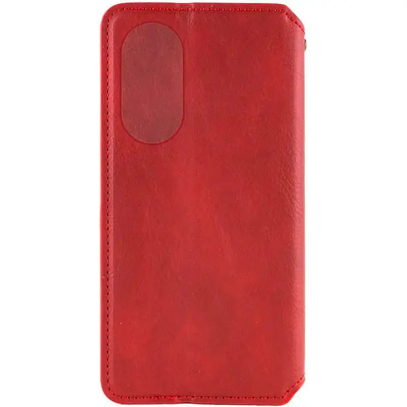 Чехол-книжка GETMAN Cubic Cover Case для Oppo A78 4G Red [95317] - фото 2