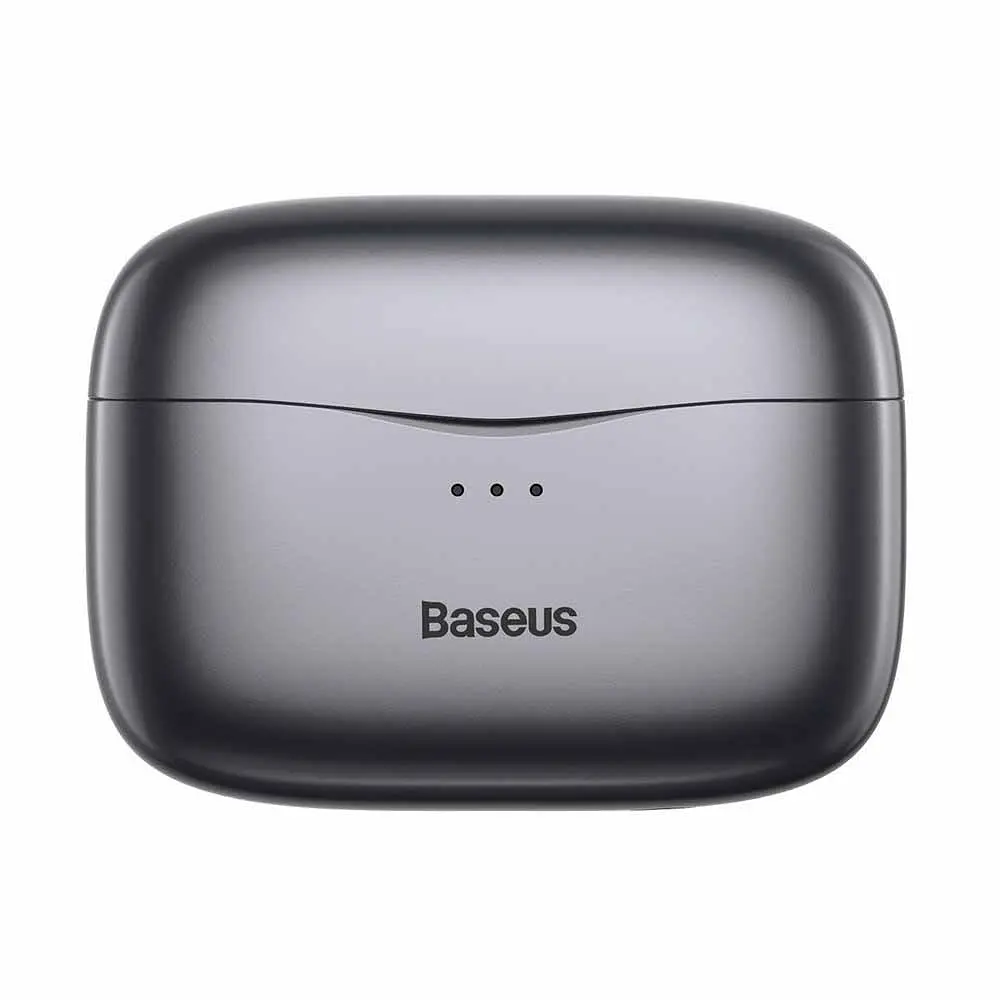Навушники Bluetooth Baseus SIMU ANC TWS S2 | 42/480mAh, 6/24Hours | (NGS2-02) grey - фото 4