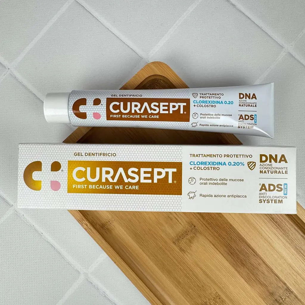 Зубна паста Curasept ADS DNA Protective захисна (хлоргексидин 0,20%) 75 мл - фото 2