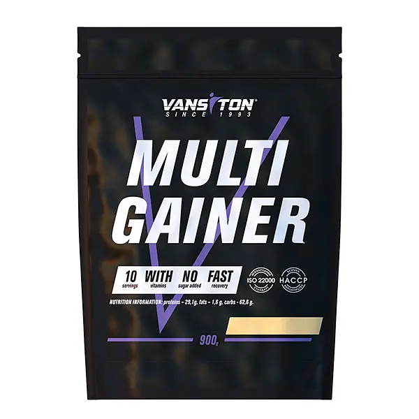 Гейнер Vansiton Multi Gainer, 900 грам - Вишня