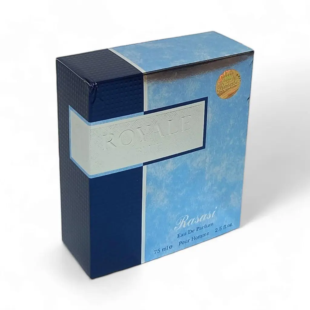 Парфумована чоловіча вода Rasasi Royale Blue pour homme 75 мл (361546354617) - фото 6