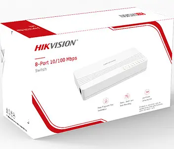 Коммутатор Hikvision 8 портов неуправляемый (DS-3E0108D-E) - фото 4