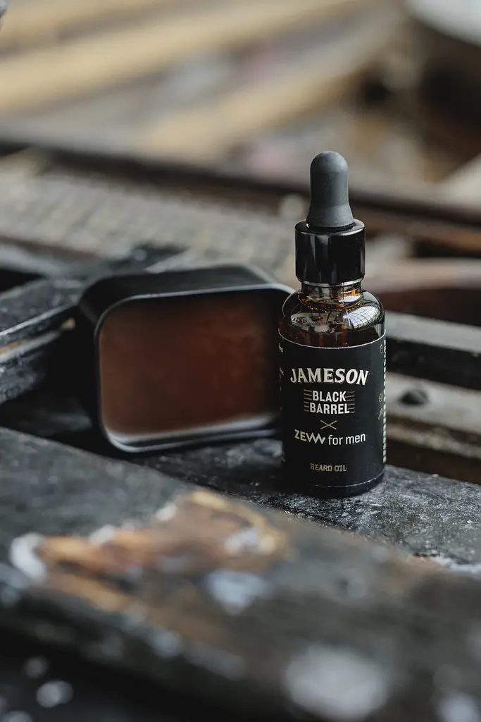 Питательное масло для бороды Zew For Men x Jameson Black Barrel 30 мл - фото 2