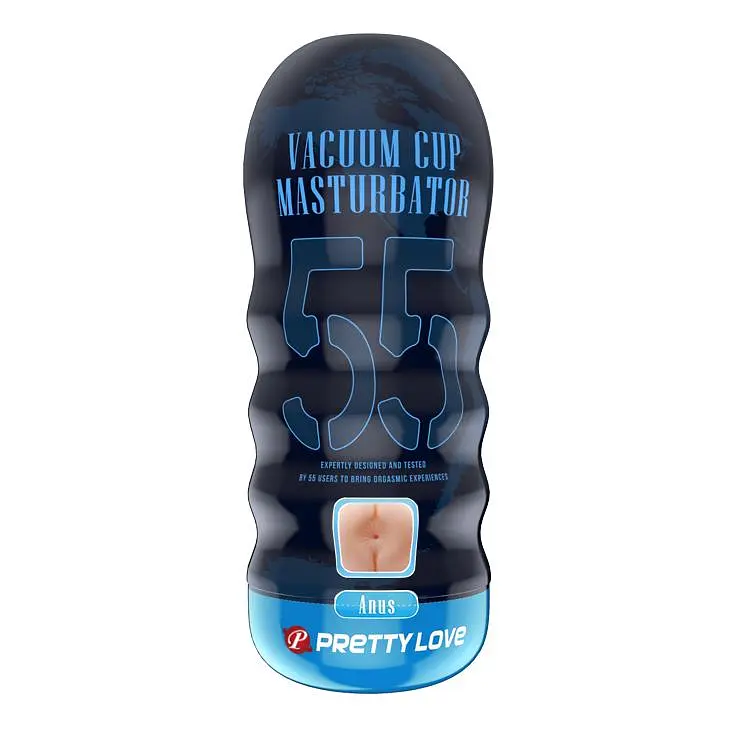 Мастурбатор Pretty Love Vacuum Cup Anus тілесний - фото 3
