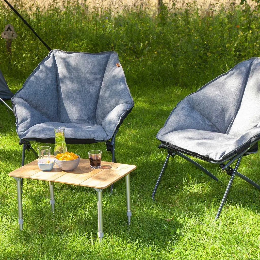 Складной стол Bo-Camp Southwark 60x40cm Bamboo Brown (1404644), Светло-коричневый - фото 16