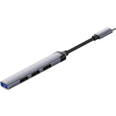 Концентратор ColorWay USB-C 4-в-1 USB2.0х3/USB3.0 (CW-HUB04) - фото 4