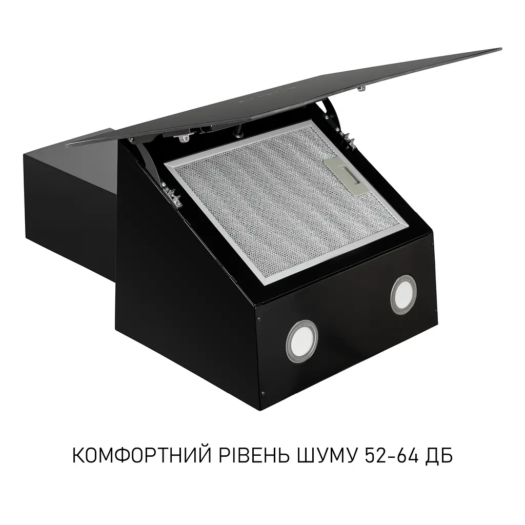 Витяжка декоративна похила Minola HVS 6812 BL 1200 LED - фото 6