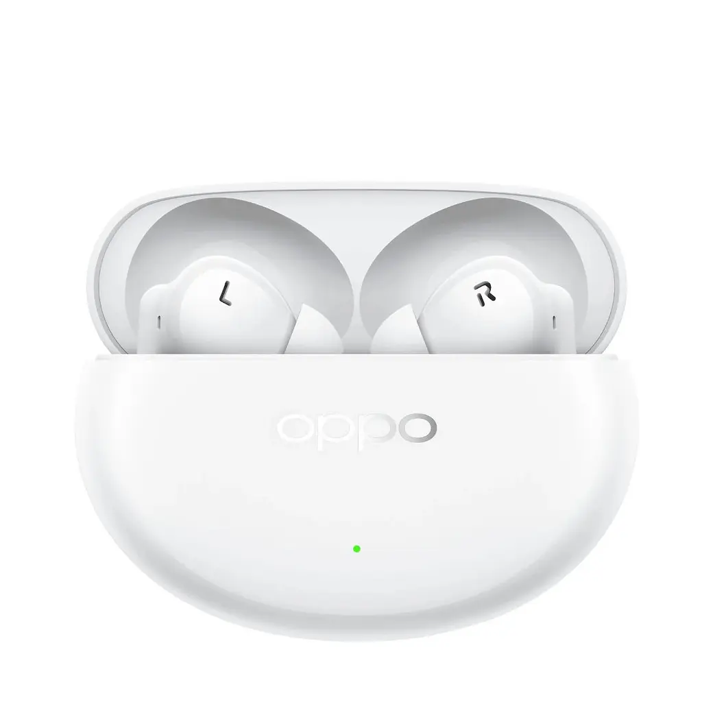 Навушники бездротові OPPO Enco Air 4 Pro, Moonlight білий, bloetooth 5.4, мікрофон, динамік 12.4 мм, активне шумозаглушення, - фото 8