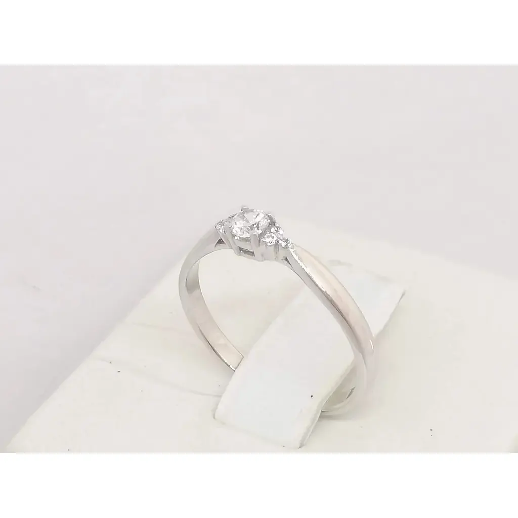 Золотое кольцо Qvaliz с фианитами. К01005Б 16 - фото 3