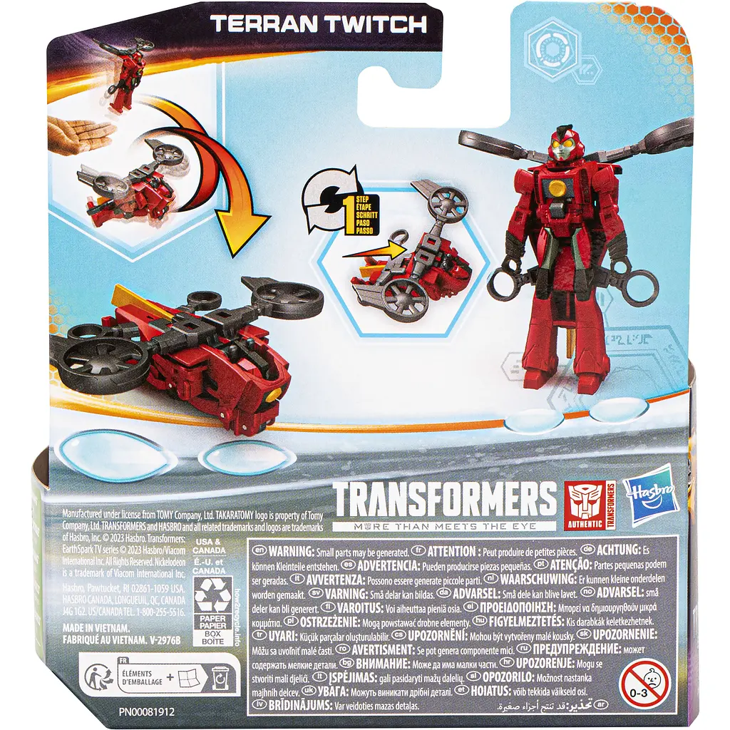Игрушка-трансформер Transformers EarthSpark 1-Step Flip Changer (F6229_F6721) - фото 5