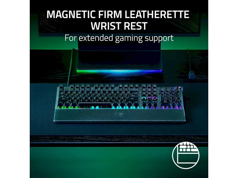 Клавіатура Razer Huntsman V3 Pro Analog Optical Switch Gen-2 USB Black (RZ03-04970100-R3M1) - фото 5