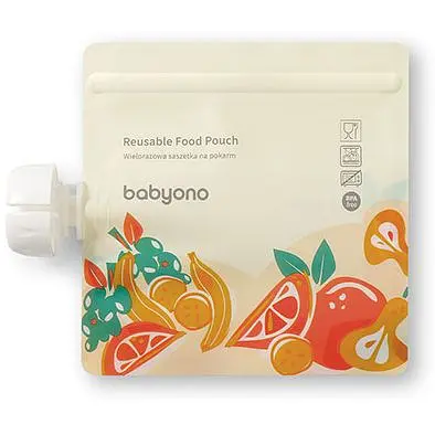 Пищевые пакеты BabyOno многоразовые 150 мл 5 шт. (1467) - фото 3