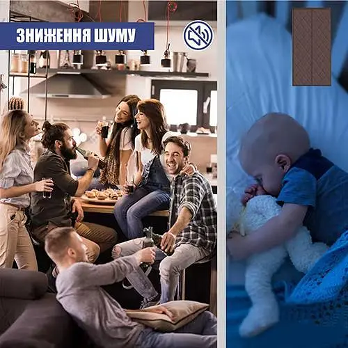 Тепла штора на двері від холоду 1 x 2.1 м - фото 3