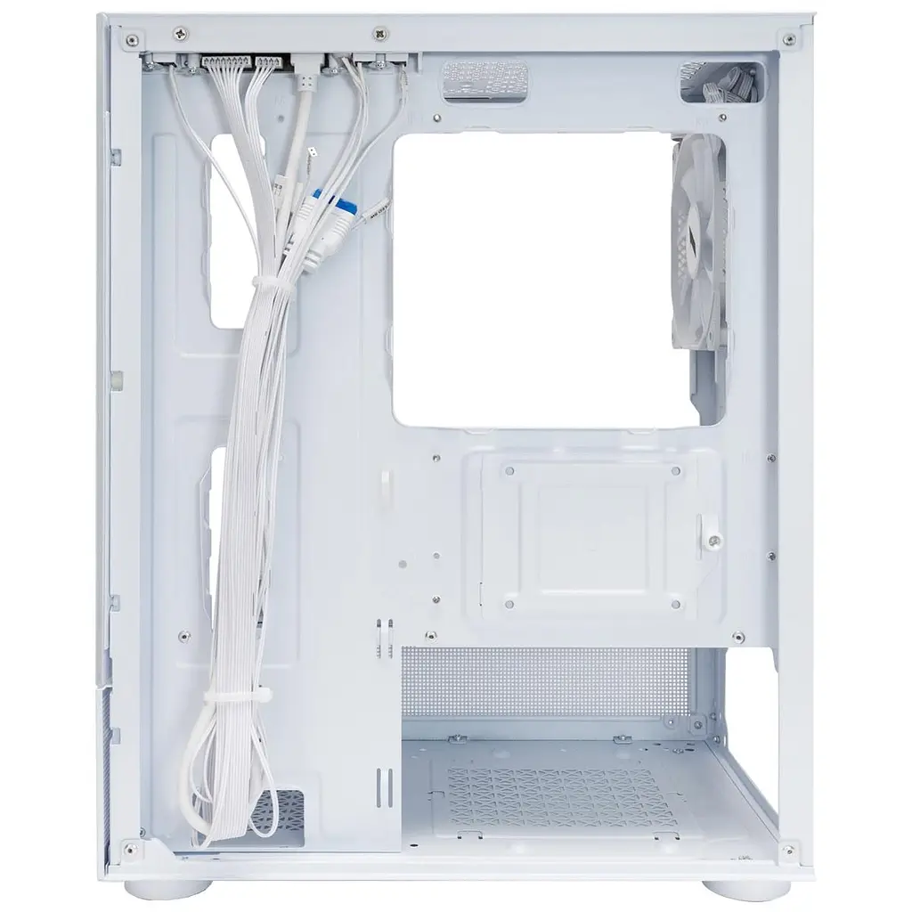 Корпус 1stPlayer Mi2-A-WH-2F7R-W-1F7-W White без БЖ - фото 5