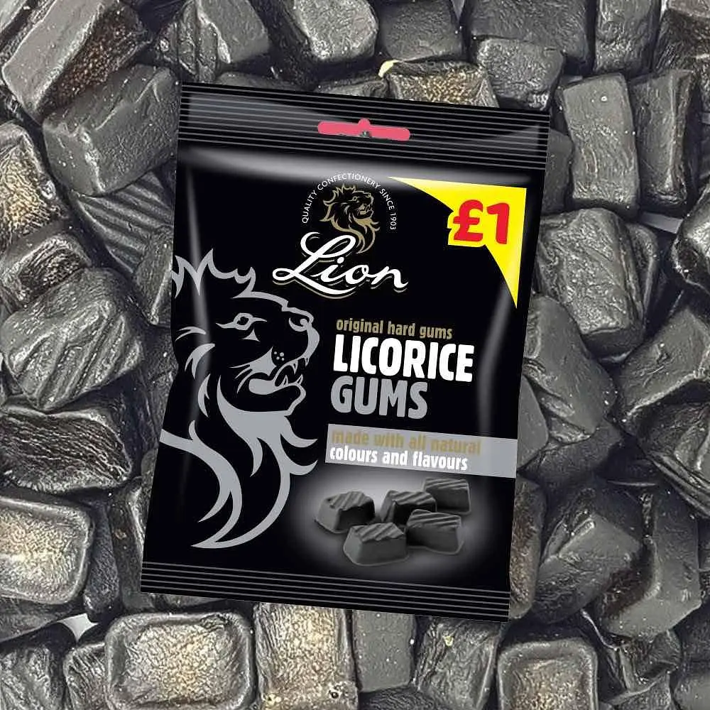 Лакрична пастила Lion Liquorice Gums 150g - фото 3