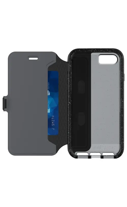 Чохол-книжка Tech21 Evo Wallet Active Edition протиударний для iPhone 6/6S/7/8/SE 2/3 2020/2022 Black - фото 10