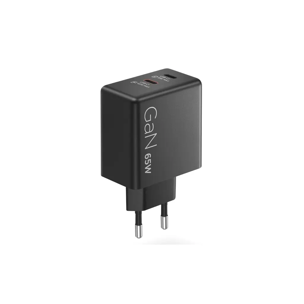 Блок живлення до ноутбуку Lenovo Dual USB-C 65W GaN Charger (40AW065BEU) - фото 5